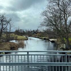 Anfahrt zum CP Åhusgården...