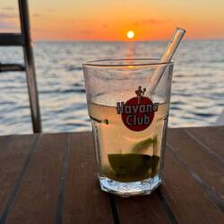 Sundowner Mojito ....🥰