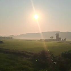 Kurz nach Sonnenaufgang