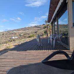 eine sehr alte Abuelita hier mit uns