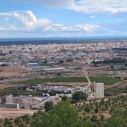 Aussicht vom Dorf aus