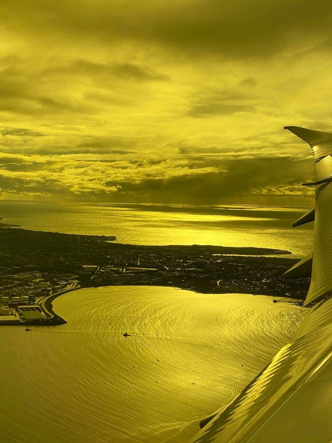 Leaving Sydney.