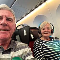 HEAPS of room in premium economy.