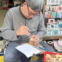 handgefertigte Stempel nach einem Bild