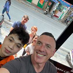 Hab mich schön machen lassen für Doris