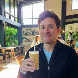 Delicious breakfast smoothie