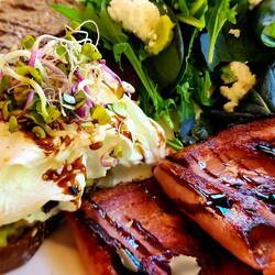 Fresh yummy breakfast