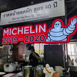 Went hopping around for Michelin guide food