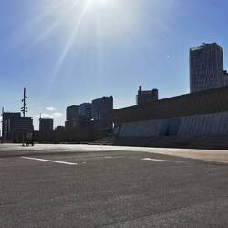 So viele riesige, zugeteerte Flächen am Meer... finde ich komisch