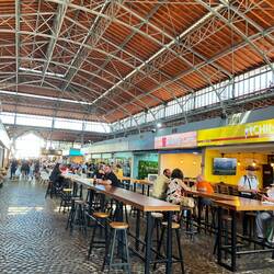 The market was a rehabbed section