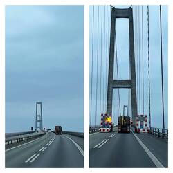 „Storebæltsbroen“, die Grosse-Belt-Brücke