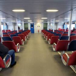 Es gibt 188 Sitzplätze und....