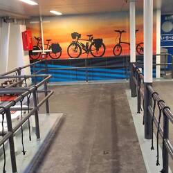 ...und reichlich Platz für viele Räder!