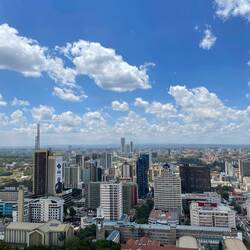 Nairobi from the KICC tower