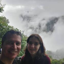 Our hike in the clouds