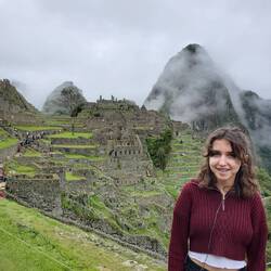 Mountain behind alexa is our destination