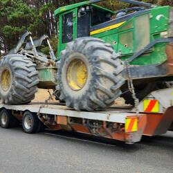Wide load we pulled over for