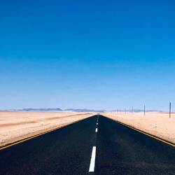 Weit und breit niemand