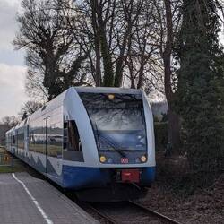 Zug nach Züssow