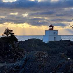 Leuchtturm bei Ucluelet