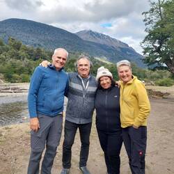 Mit Luis und Susana am Fluss