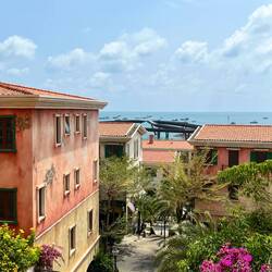 Nachbildung der Amalfiküste auf vietnamesisch