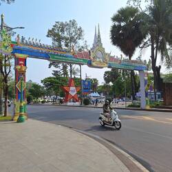 Imperial Grounds gate (sponsored by Coke!)