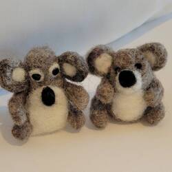 L-R Julie's Koala and Pat's