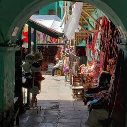 One of many hidden markets as you wander the streets