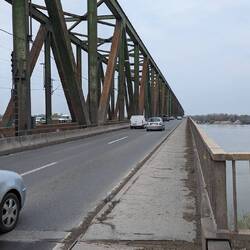 Le fameux pont où on a bien pris soin de rester sur le trotoir