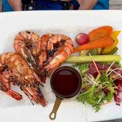 King Prawns mit Tamarinden-Sosse