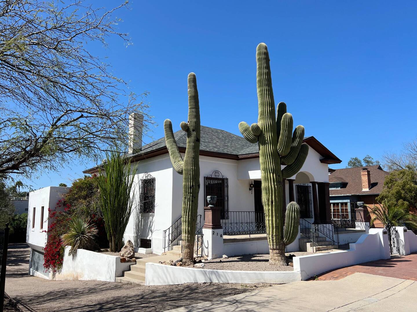 Old houses in El Presidio