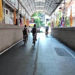 Sweaty but very fun 3hr bike ride around the Thon Buri district