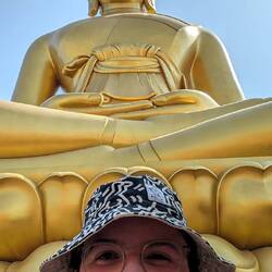 Stopped off to see Buddha