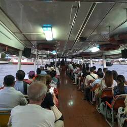 Ferry along the Chao Phraya river