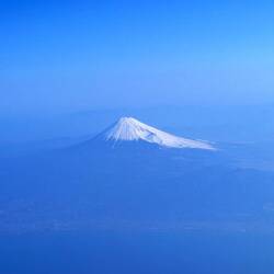Im Landeanflug vorbei am Fuji 🗻