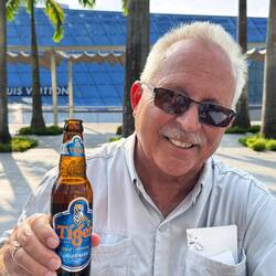 Tiger Beer at Marina Bay Sands