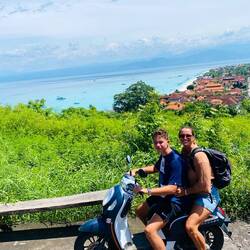 Panorama-Blick auf "unsere" Bucht 🏝️