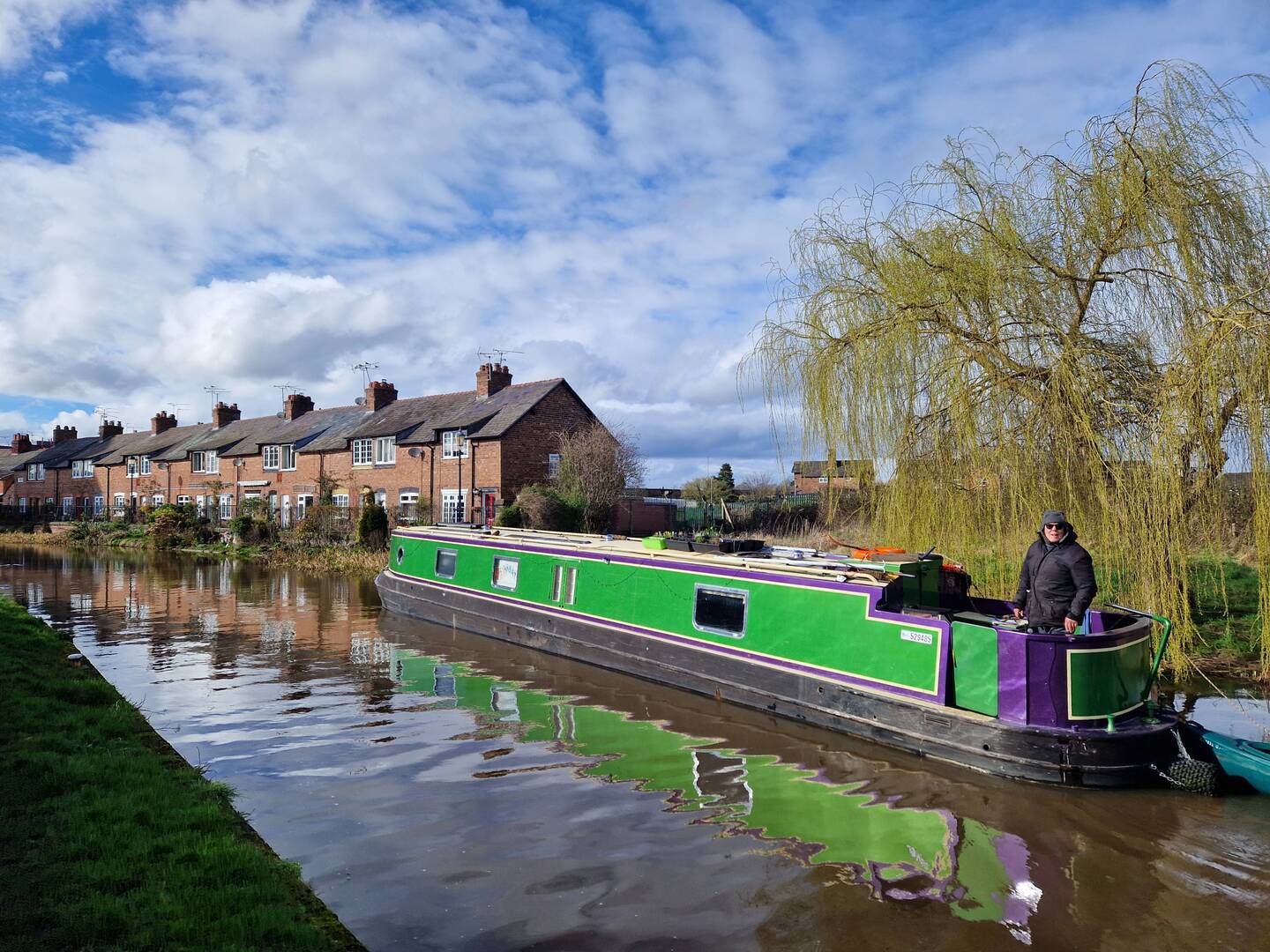 Passing a charismatic terrace on our way to the centre