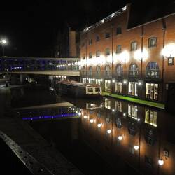 The Mill hotel close to our moorings