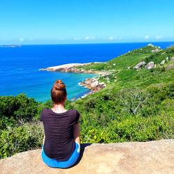 Unser heutiges Ziel in Sicht 🏖
