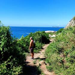 Wanderung zum kleinen Praia do Gravatá 🥾