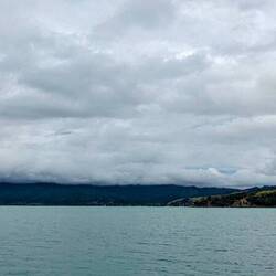 And into Coromandel Harbour
