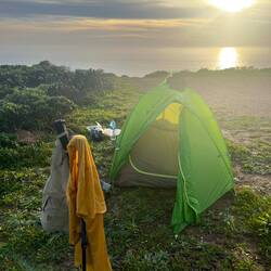Der heutige Schlafplatz bietet..
