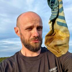 ..auch dreckig-sandige Stinkesocken..