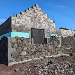 A new house being built