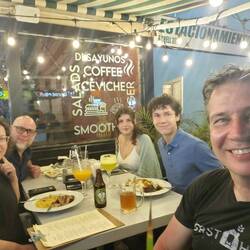 The last supper together