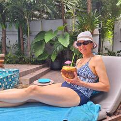 This coconut seemed to have 2 cups of water!