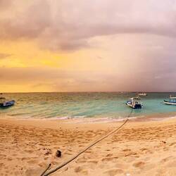 Letzter Sonnenuntergang auf Lembongang 🌅🥰