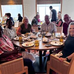 Great dinner with friends.